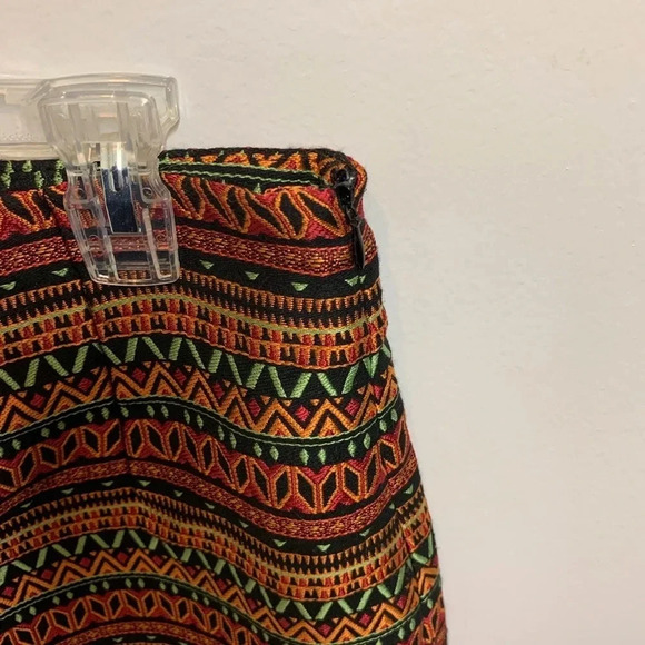 Lulu’s Aztec Zipper Mini Skirt - Picture 3 of 6